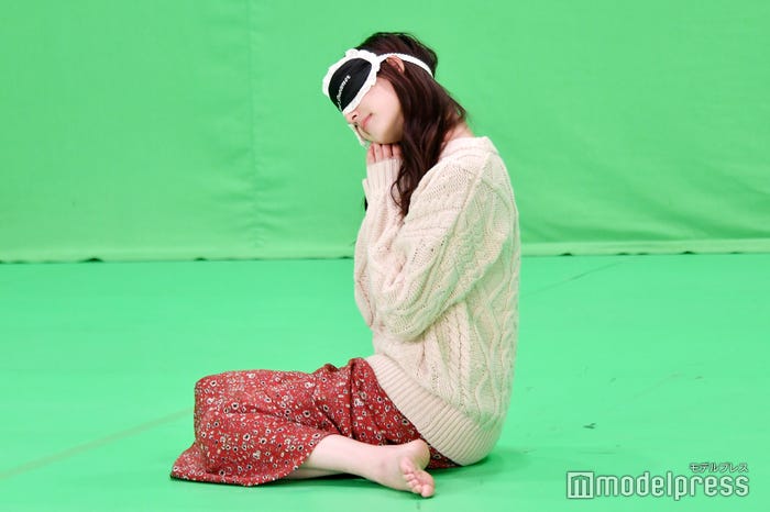 睡眠中の新木優子(C)モデルプレス