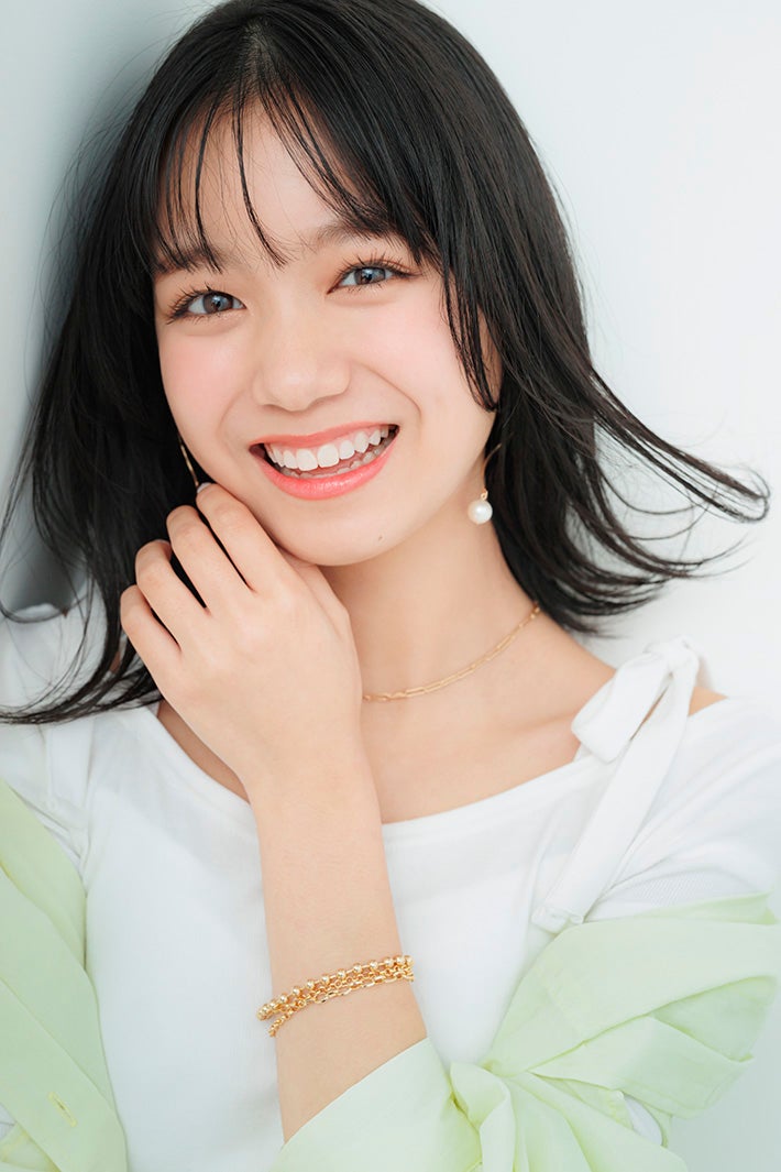 葉山若奈／撮影：寺田茉布（LOVABLE)／ニコラ6月号掲載