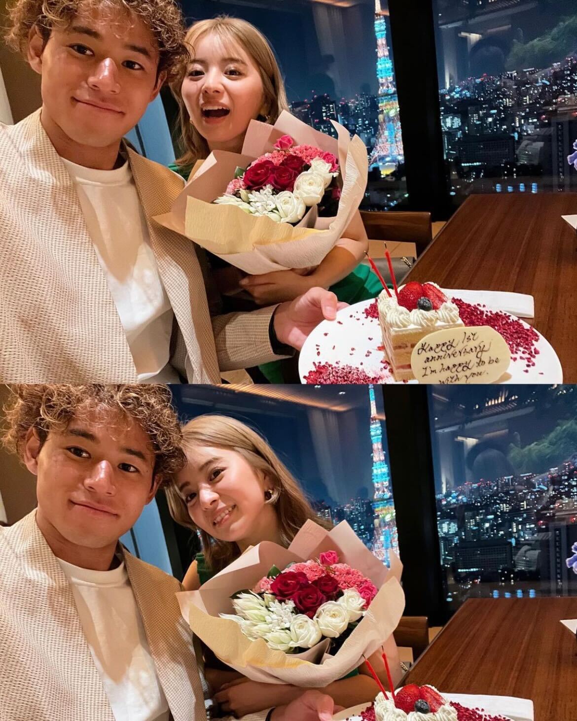 「テラハ」田中優衣、夫・袴田裕太郎選手との結婚1周年を報告「おめでとう」「素敵すぎる」と祝福の声