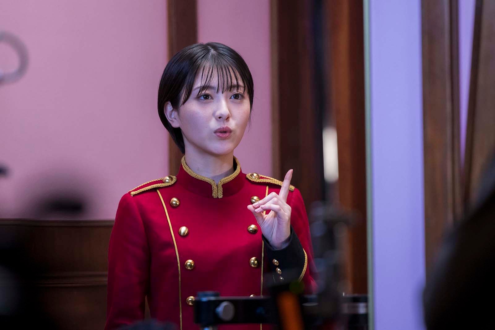 浜辺美波／メイキング（提供写真）