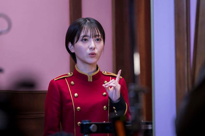 浜辺美波/メイキング(提供写真)