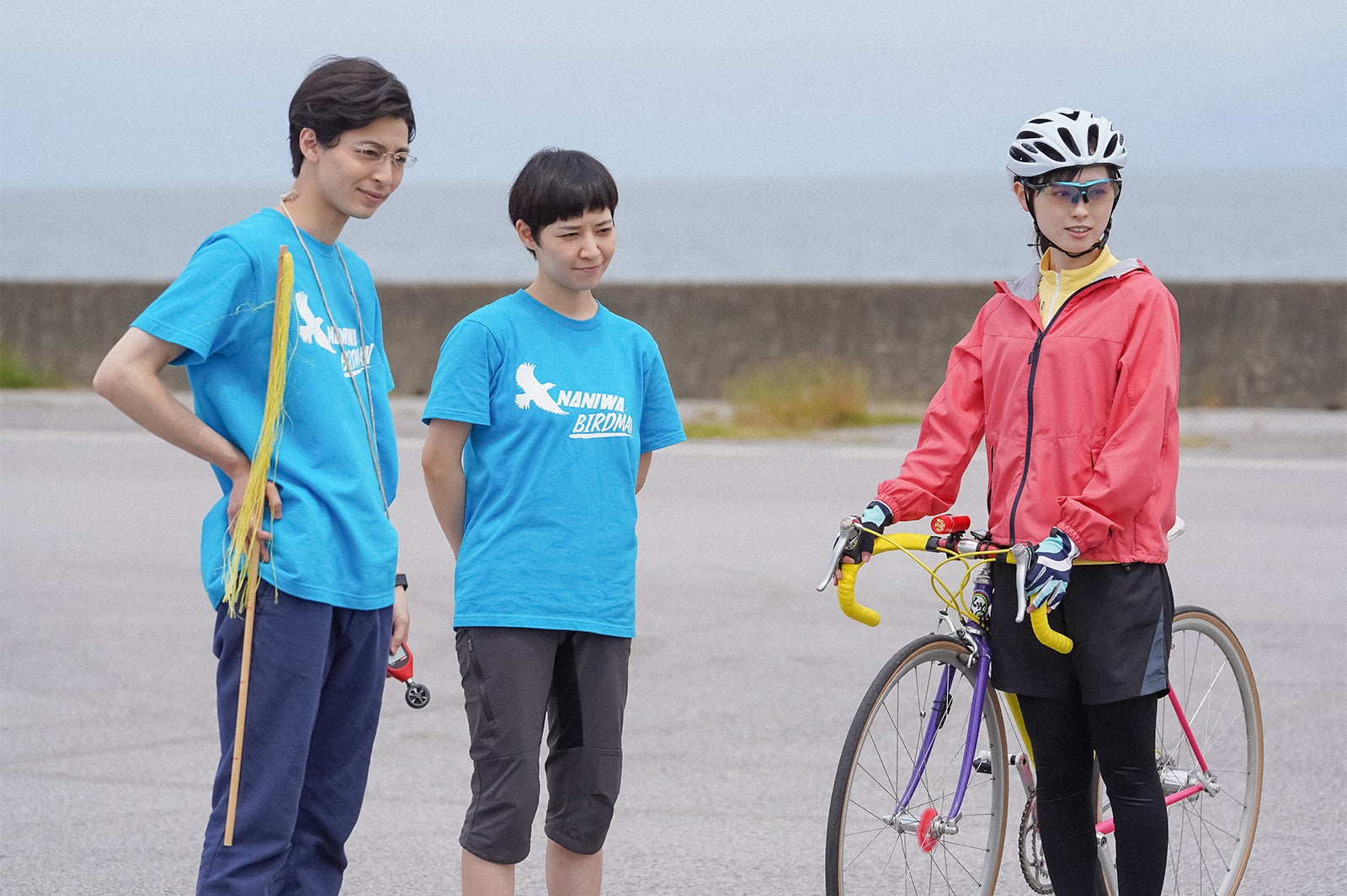 高杉真宙、吉谷彩子、福原遥／「舞いあがれ！」第27話（C）NHK