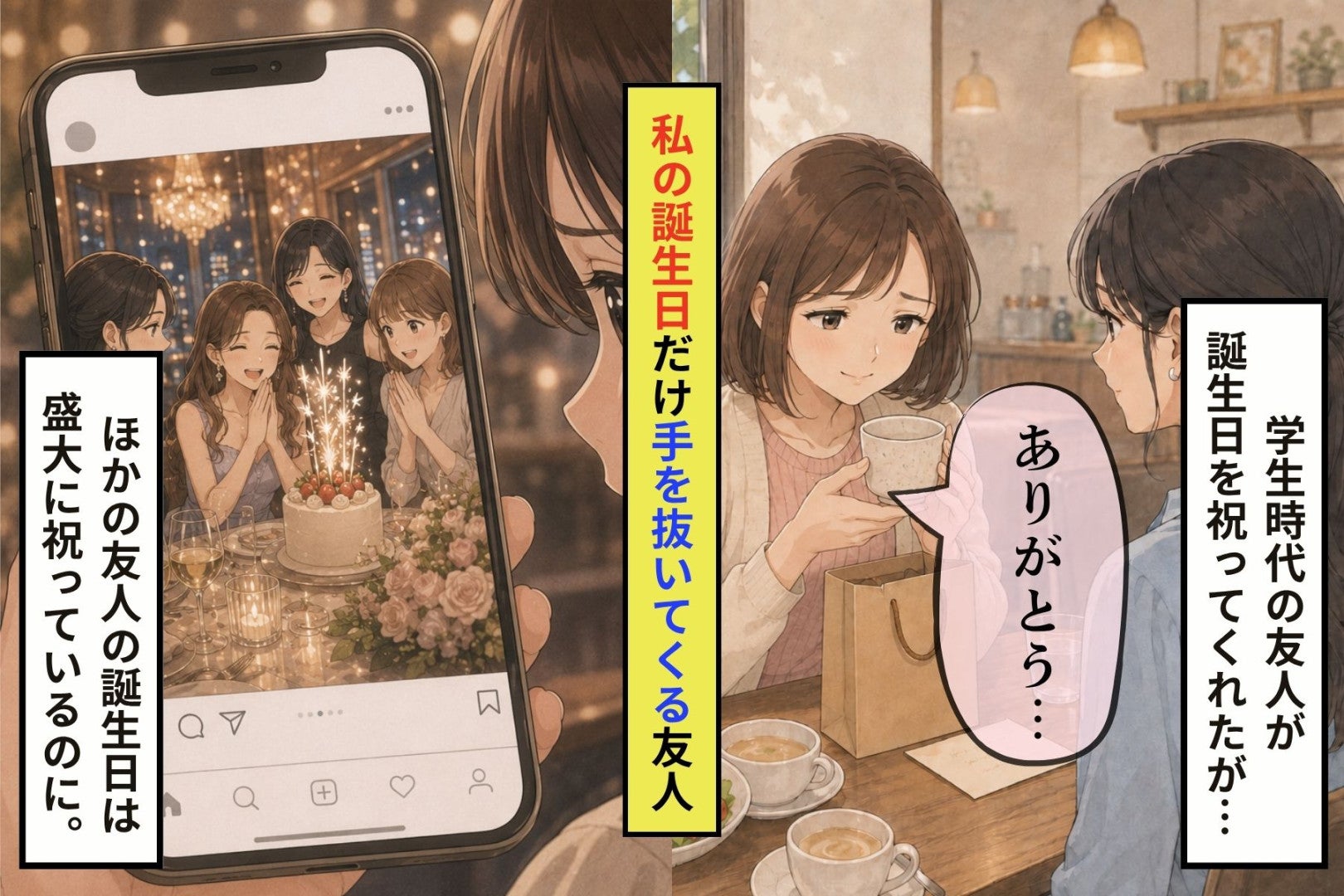 「私の誕生日だけ、手を抜いてない？」と聞いた数日後、友人が見せた古い手帳