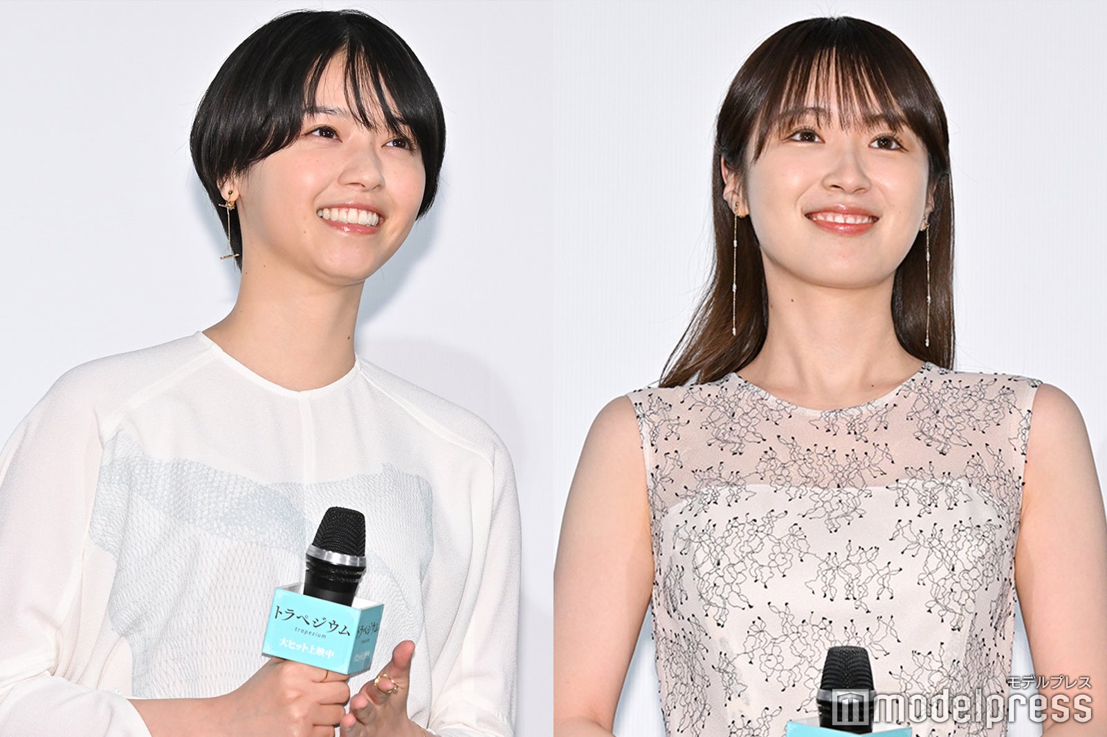 高山一実＆西野七瀬、“たかせまる”登壇で作品への思い語る 内村光良も登場「白石麻衣のつもりで頑張ります」【トラペジウム】