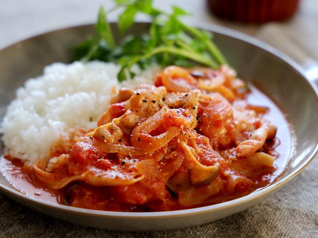 豚バラとチーズのトマトシチュー