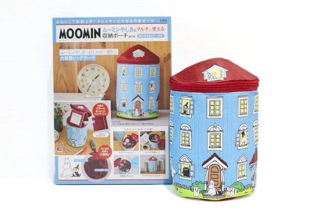 MOOMIN［ムーミン］ムーミンやしきのマルチに使える収納ポーチ