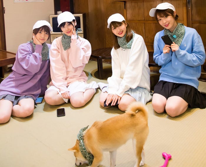 (左から)若月佑美、山下美月、井上小百合、高山一実(C)「NOGIBINGO!10」製作委員会