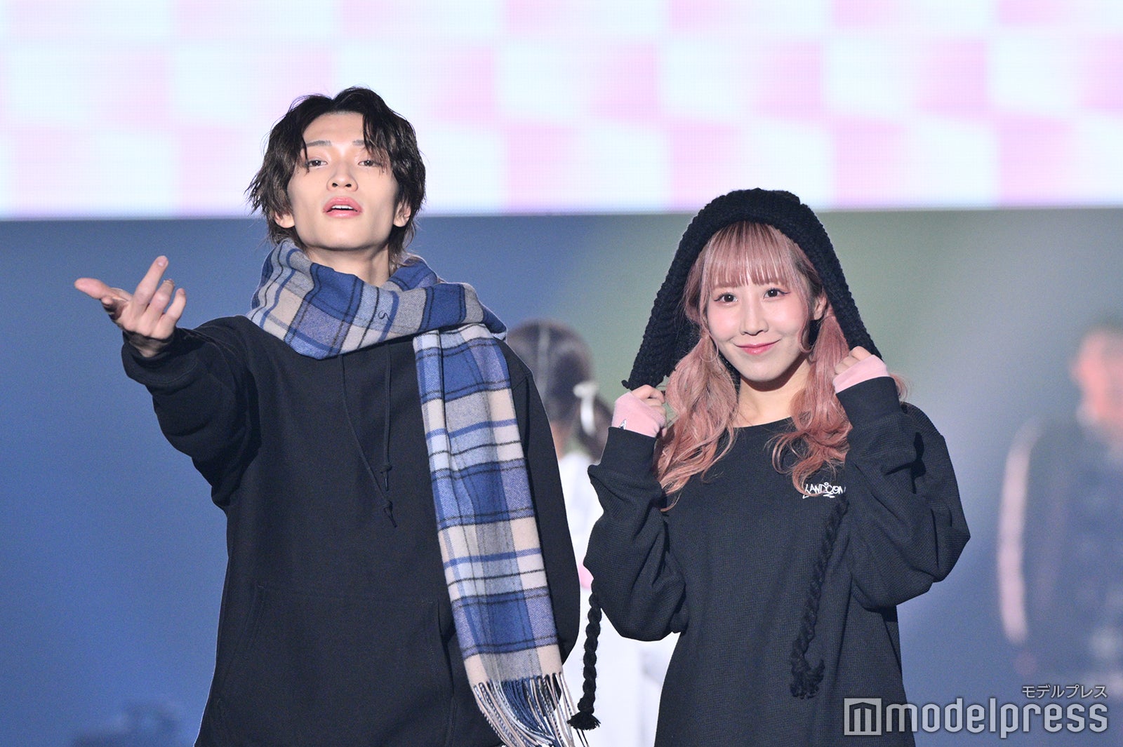 晴⽃、かすみん（C）モデルプレス