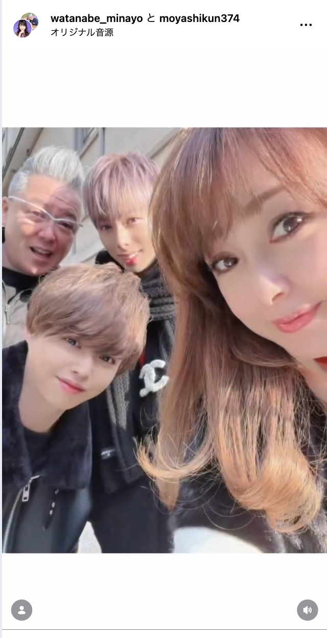 渡辺美奈代Instagramより