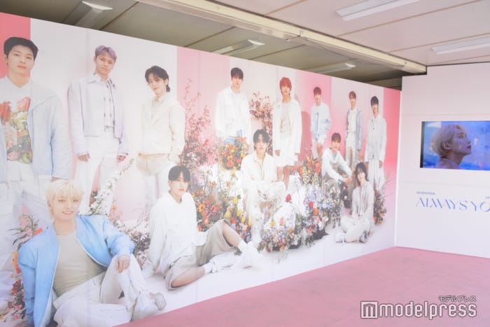 「お台場冒険王2023 SUMMER SPLASH!」SEVENTEENブース(C)モデルプレス