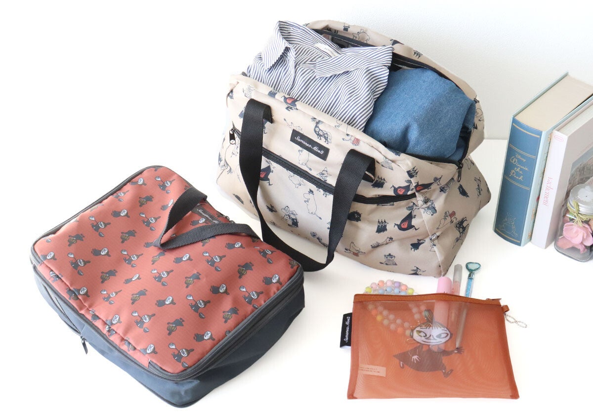 リンネル4月号の付録が旅行に仕事に大助かりで2冊買い決定！大容量ボストンバッグ＆圧縮ケース