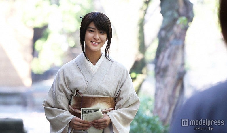 神谷薫役の武井咲（C）和月伸宏／集英社 （C）2014「るろうに剣心 京都大火／伝説の最期」製作委員会