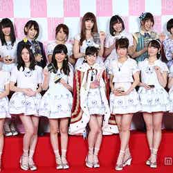第7回AKB48選抜総選挙、開催決定／写真は「第6回AKB48選抜総選挙」選抜メンバー（C）AKS【モデルプレス】