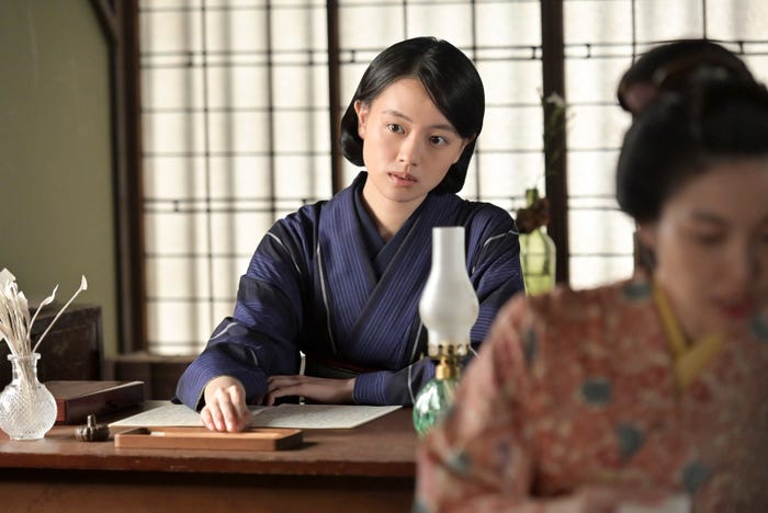 上坂樹里「風、薫る」第116話(C)NHK