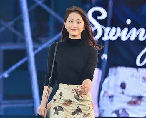 松井玲奈、爽やかスマイルで沖縄に降臨 華やかにオーラ振りまく<琉球アジアコレクション2015>
