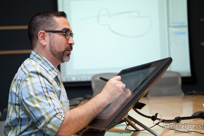 陽気な女の子の飛行機・ディッパーを描いてみよう