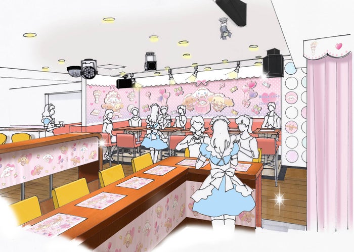 店内イメージ（C）2001,2018 SANRIO CO , LTD.  APPROVAL NO. S592607