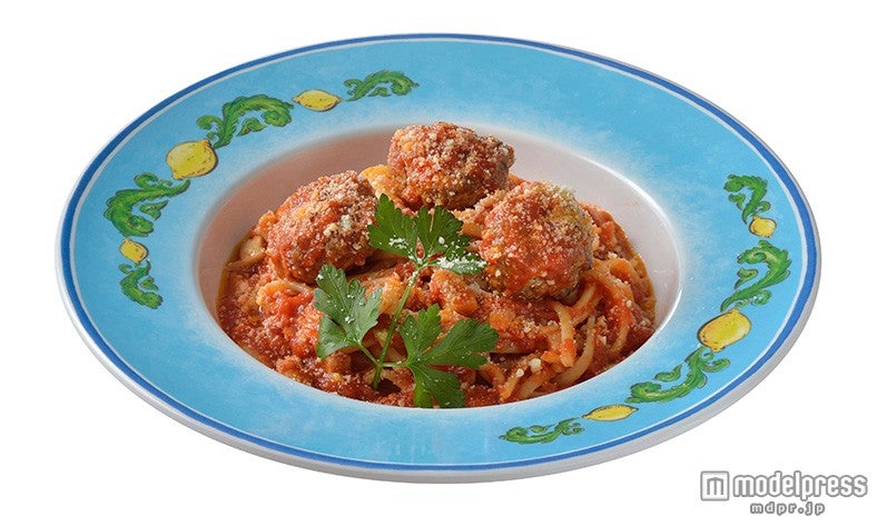 リングイネ、イタリアンミートボールのサルサ・ポモドーロ¥1260／（C）Disney