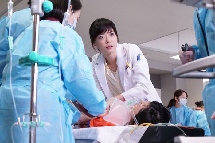 上野樹里/「グッド・ドクター」第2話より(C)フジテレビ