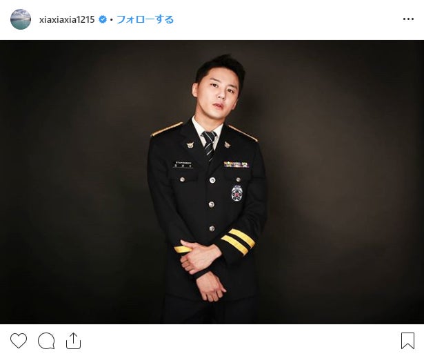 JYJ・ジュンスが除隊　出迎えた大勢のファンに感謝