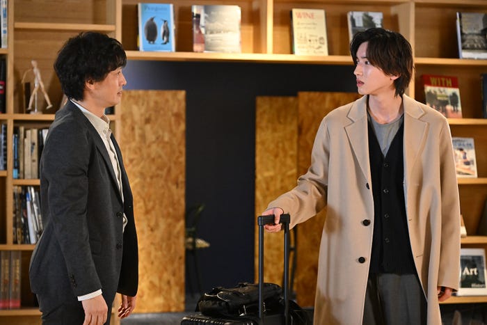 安藤政信、道枝駿佑「マイ・セカンド・アオハル」10話より(C)TBS