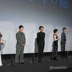 （左から）玉城ティナ、染谷将太、佐藤健、中村佳穂、成田凌、幾田りら（C）モデルプレス