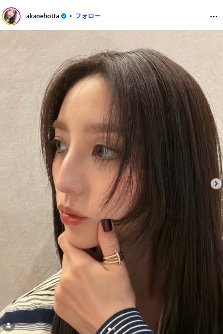 堀田茜Instagramより
