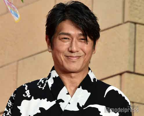 高橋克典、16歳息子の全身ショット公開「スタイル良すぎ」「立ち姿がパパに似てる」と反響