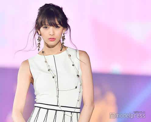 “10等身ハーフモデル”アンジェラ芽衣、肌見せワンピで大人ランウェイ「勝負の年」に意気込み<TGC SHIZUOKA 2019>
