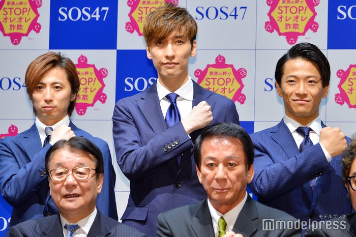w-inds.(左から)千葉涼平、橘慶太、緒方龍一(C)モデルプレス