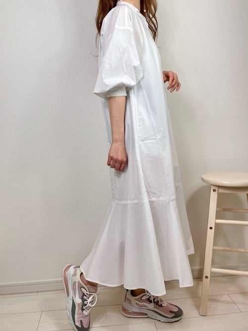 Gu幻ワンピ の進化が止まらない 細見え効果バツグン 1枚で可愛くなれる神ワンピース モデルプレス