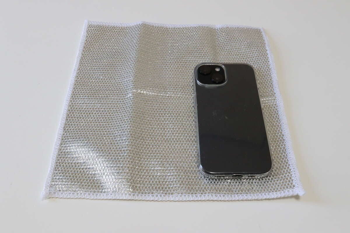 アルミメッシュバンブークロス サイズ感 アルミメッシュバンブークロス サイズ感