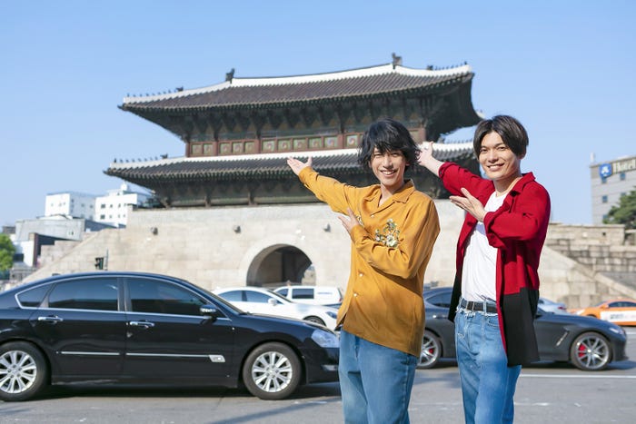 黒羽麻璃央、崎山つばさ(C)2019「俺旅。」製作委員会