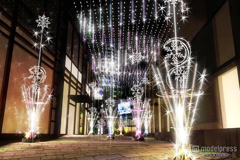 都心に3種のテーマ別イルミネーションが登場　光の芸術がXmasを彩る