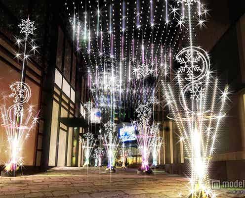 都心に3種のテーマ別イルミネーションが登場 光の芸術がXmasを彩る