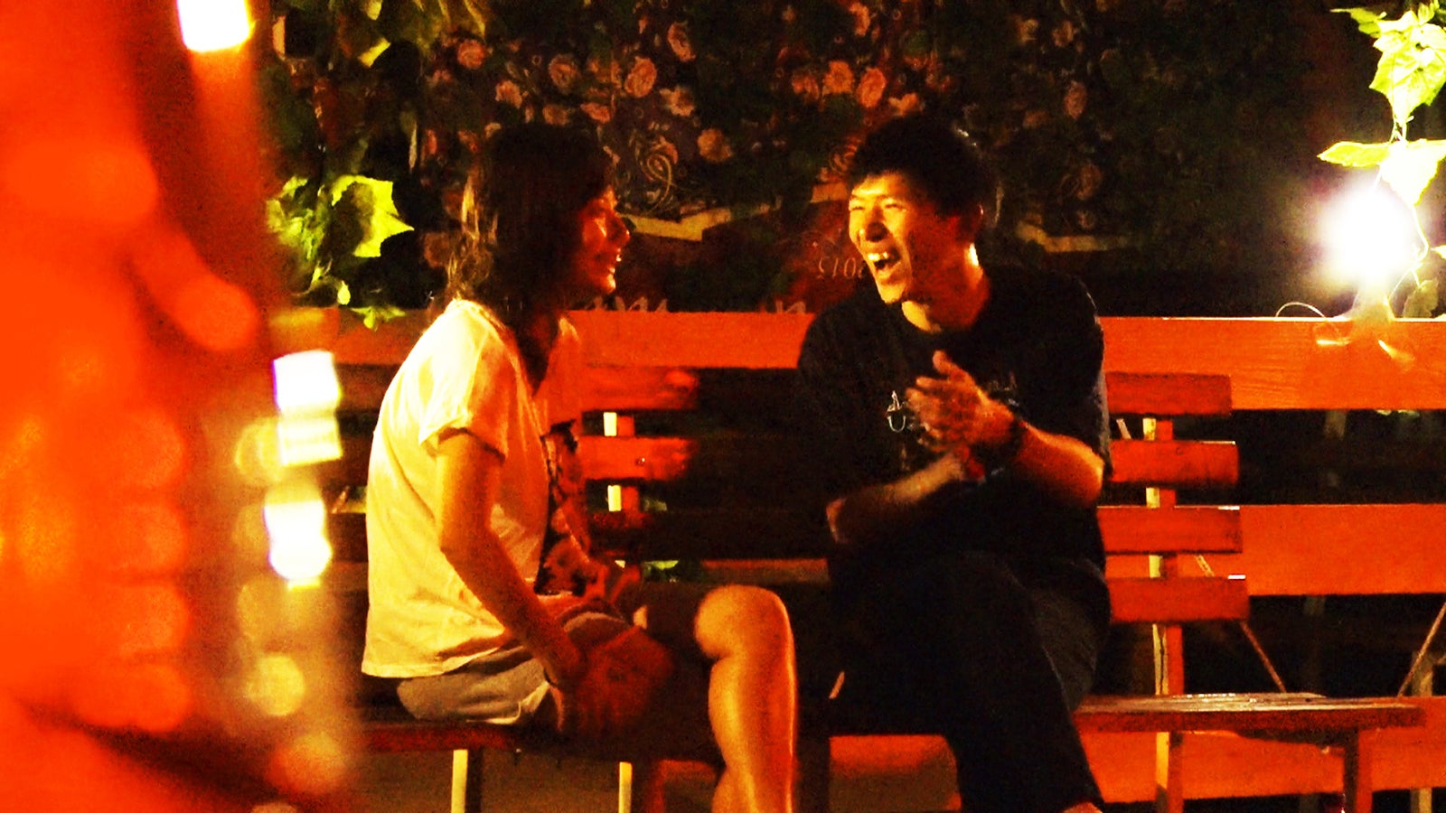 でっぱりん、AI「あいのり：Asian Journey」シーズン2第15話より（C）フジテレビ