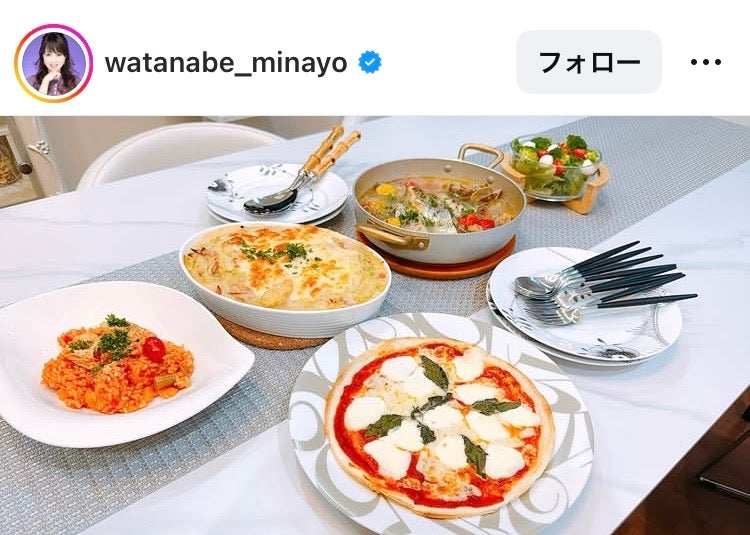 渡辺美奈代Instagramより