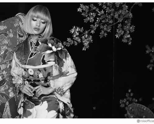 ローラ、おかっぱ風ボブの着物姿に「美しすぎる」「見惚れる」と絶賛の声