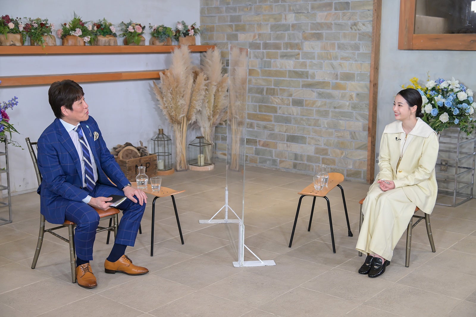 林修、広瀬すず（C）MBS