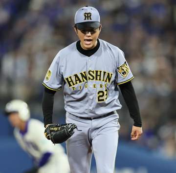 阪神 高橋遥人が球団左腕史上初の開幕9連勝！単独首位へ浮上 今季5度目の完投勝利 味方の拙守も最少失点で切り抜ける