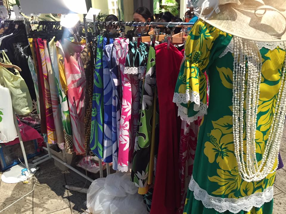 グッズ販売ブース／画像提供：株式会社タヒチプロモーション