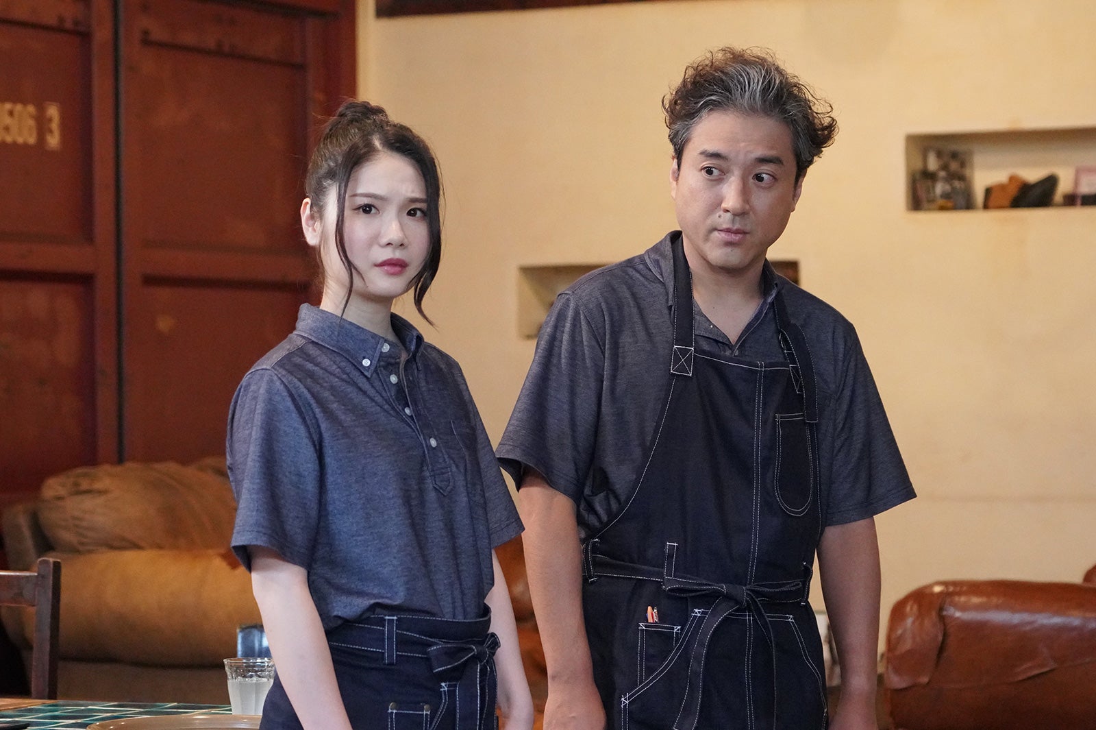 小野花梨、ムロツヨシ「親バカ青春白書」第4話より（C）日本テレビ