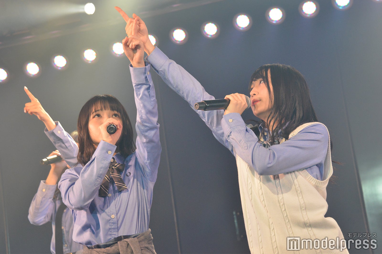 高橋彩音、坂口渚沙／AKB48チーム8「その雫は、未来へと繋がる虹になる。」公演 （C）モデルプレス