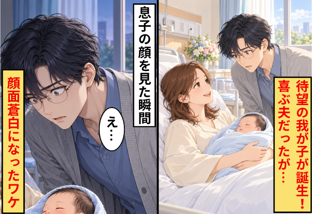待望の我が子が誕生！喜ぶ夫だったが…「あれ？」息子の顔を見た瞬間、顔面蒼白になったワケ