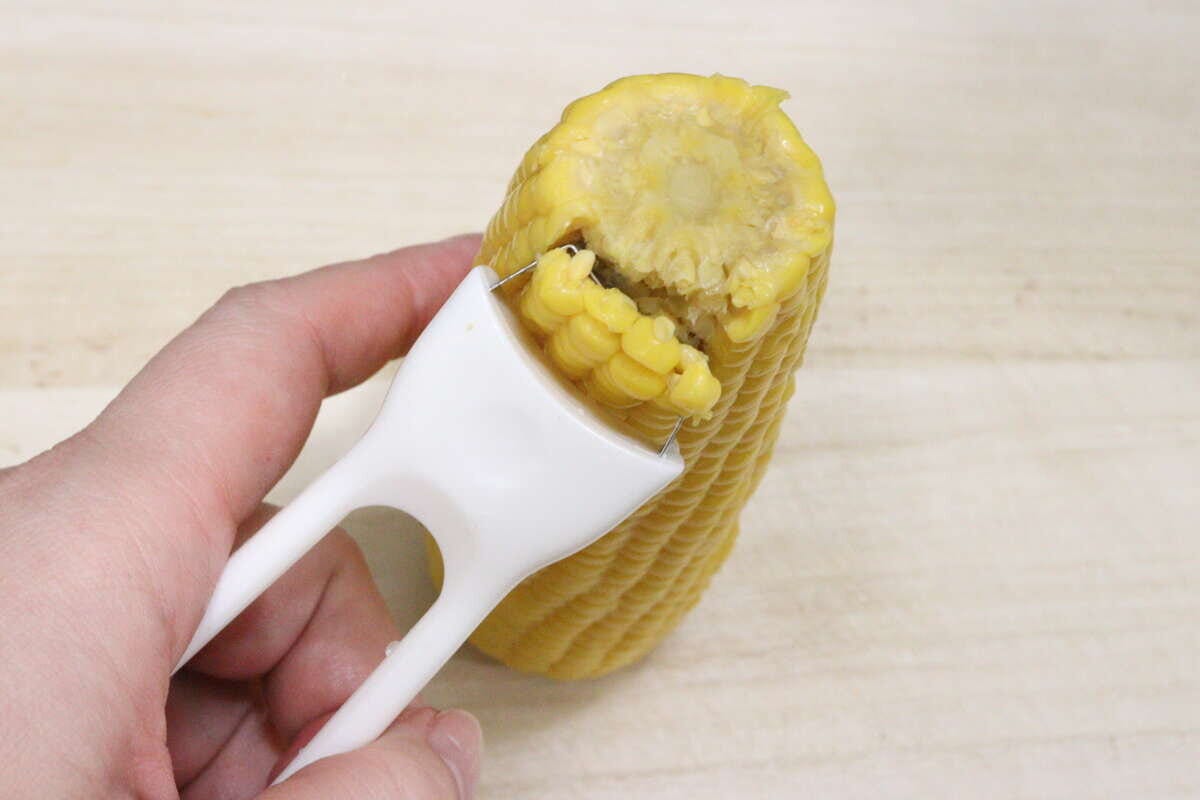 コーンピーラー　使用方法