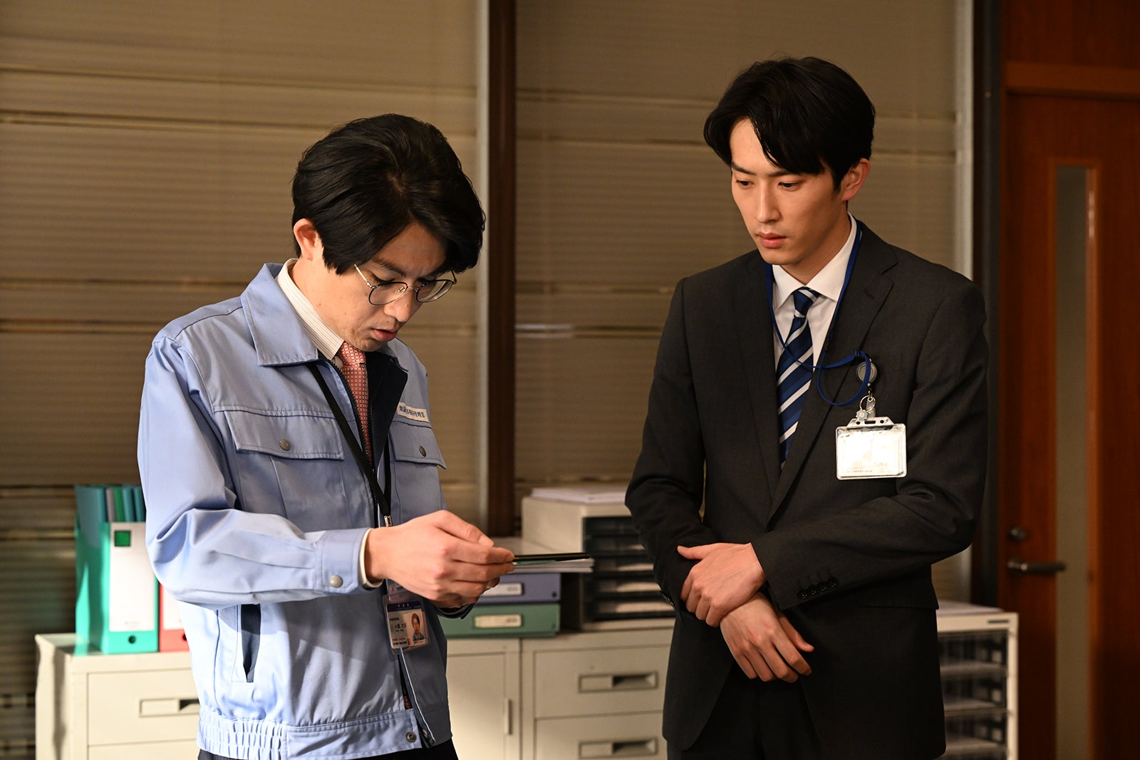 水川かたまり、杉野遥亮 「罠の戦争」第9話より（C）カンテレ