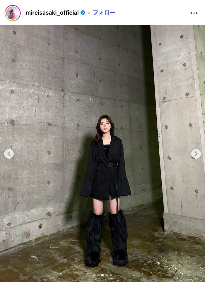 佐々木美玲Instagramより