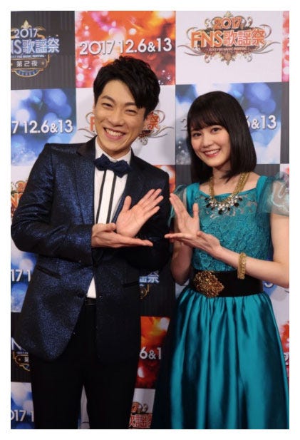 横山だいすけ(左)、生田絵梨花(右)/横山だいすけオフィシャルブログ(Ameba)より