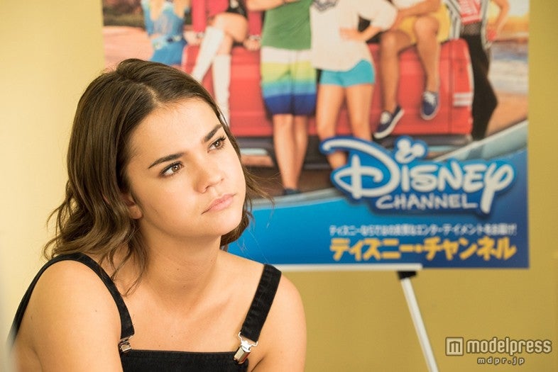 インタビューに応じたマイア・ミッチェル（C）Disney