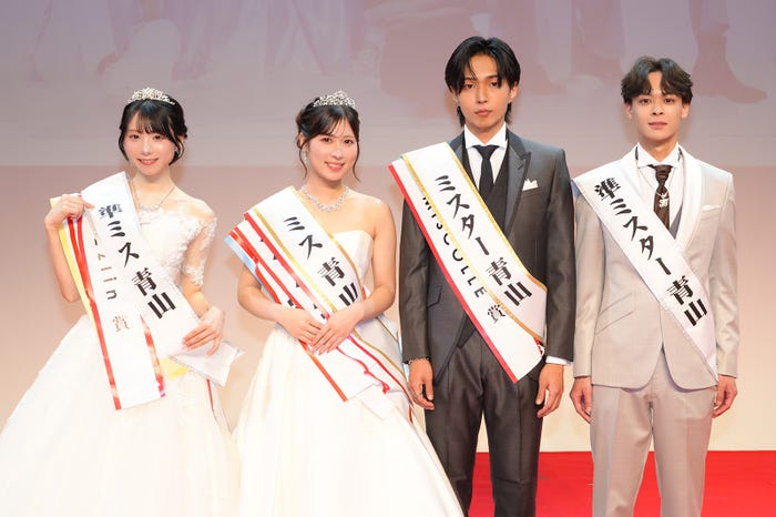浜野奏さん、谷口ゆなさん、橋本大凱さん、中野友斗さん(提供写真)
